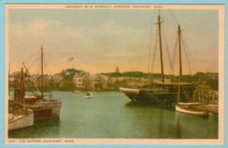  Postcard The Skipper Nantucket MA Card 1007 H Marshall Gardiner