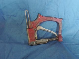 Vintage Red Devil Glazer Dimond Shape Staple Gun