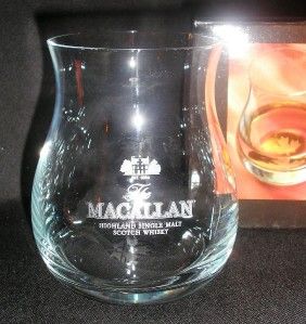 THE MACALLAN OFFICIAL GLENCAIRN CANADIAN WHISKY GLASS ( SCOTCH WHISKY