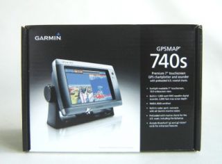 Garmin GPSMAP 740s Premium 7 Touschscreen GPS Chartplotter and