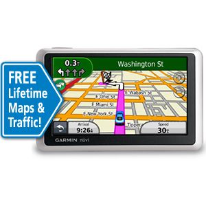 Garmin Nuvi 1300LMT Automotive GPS Lifetime Maps & Traffic One Year