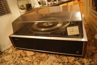 Vintage Panasonic FULLY AUTOMATIC Record Player changer Turntable 33