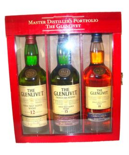 The Glenlivet Master Distillers Portfolio Scotch Whisky Collector Set