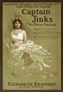 Captain Jinks of the Horse Marines as presented 200 nights at Garrick