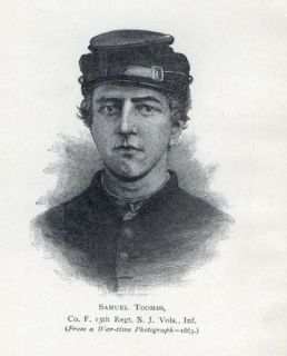 Samuel Toombs New Jersey Troops Gettysburg Campaign 1888 Maps