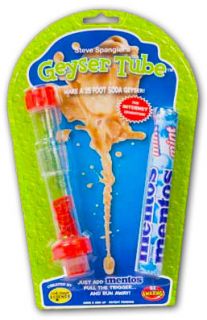10 Mentos Geyser Tube Science Experiment Soda Shooter