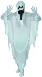 Mens Spirit Ghost Halloween Fancy Dress Costume One Size Fits Most