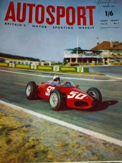 Giancarlo Baghetti Stirling Moss Walker Cooper Climax Empire Trophy