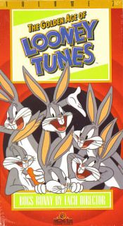 Lot 2 Bugs Bunny VHS Golden Age of Looney Tunes SEALED Warner Bros