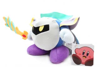 Authentic Brand New Global Holdings Kirby Plush 5 Meta Knight Stuffed