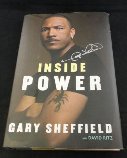 Gary Sheffield Signed Inside Power Hardcover Book Auto