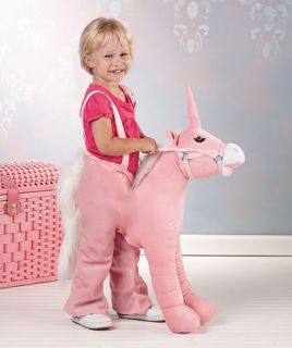 Giddy Up Kid Girl Ride on Unicorn Pretend Play Hop Jump Toy Christmas