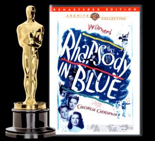  Blue DVD New The Story of George Gershwin Robert Alda Al Jolson