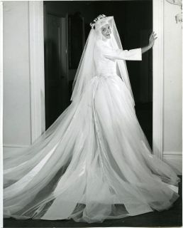 Vintage 60s Mary Martin Sound of Music Wedding Gown Photo by Friedman