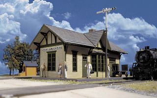 Walthers CornerStone Golden Valley Depot HO Kit New