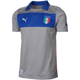  Italy 2012 Goalkeeper Replica Performance Soccer Jersey Gray