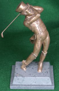 Ryder Cup Johnnie Walker Golfer Bronze Statue Awesome