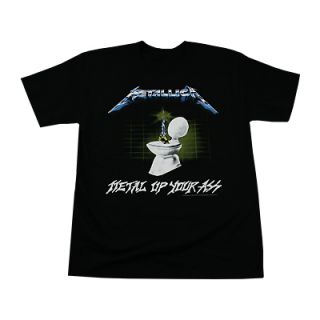 New Limited Metallica Metal Up Your Ass 2012 XL Shirt Orion Lightning