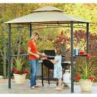 Guide Gear® Gazebo Grill Station is the ultimate backyard barbecue