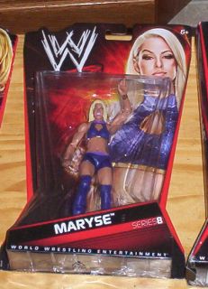 WWF WWE Series 8 Maryse Diva Girl Wrestling Action Figure