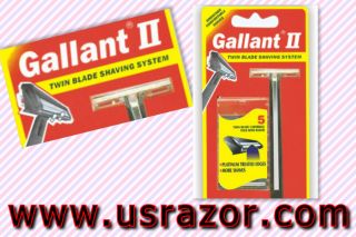 Gallant Razor Fits Gillette Trac II Blade Cartridge USA