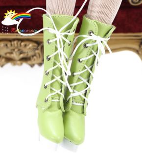 Tonner Tyler Antoinette Shoes Lace Up Boots Melon Green