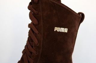 Vintage 70s Puma Gong Boxing Shoes Boots Wrestling Hi Tops 80s