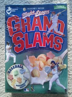 General Mills Major League Grand Slams Baseball Box Unopened 1998