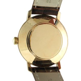 Girard Perregaux Gyromatic 14k Gold Case Mens Watch