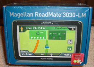  New Magellan Roadmate 3030 LM GPS Lifetime Maps 4 7 Screen