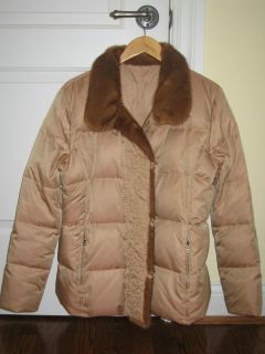 Amazing Gorsuch $2500 Mink Bogner Reversible Jacket Size 12