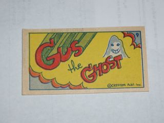 1947 Gus The Ghost Shmoo Miniature Comic Book
