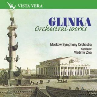 Ziva Vladimir Glinka Orchestral Works CD Russian New