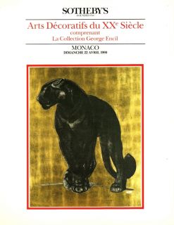  Decoratifs Du XXe Siecle Comprenant La Collection George Encil
