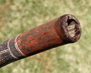  Aboriginal Didgeridoo Hand Painted Caterpillar Totem Gove WW2