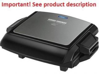 George Foreman GR1100GM 100 Square Inch Grill with Removal Plates
