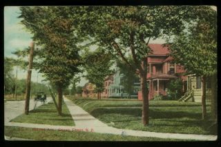 071411 Homes Reeves Avenue Grand Forks ND Postcard 1909