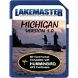 Lakemaster Humminbird Michigan SD GPS Map Chip HPMIC2 Version 2