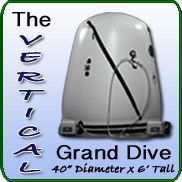 Vertical Grand Dive Conical Portable Hyperbaric Chamber