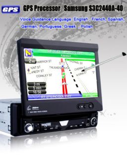 Touchscreen Indash Car DVD Player GPS Navigation Cam