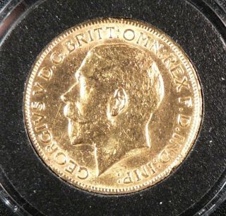 1913 George V FULL Sovereign 2354 Troy Ounce GOLD Great Coin