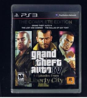 Grand Theft Auto IV (The Complete Edition) (Sony Playstation 3, 2008