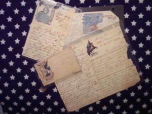  OF CIVIL WAR LETTERS FROM 13TH VERMONT INFANTRY SOLDIER DANIEL GRANDY