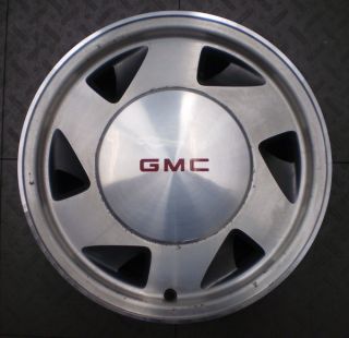 5029 GMC Sonoma S15 Jimmy 4x2 15 Factory OE Alloy Wheels Rims 4