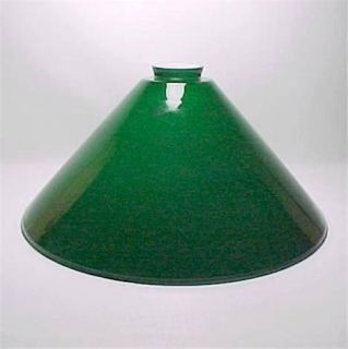  14 Pendant Lamp Shade Blue Green Cased Glass Pool Table New