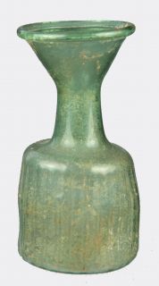 Late Roman Mould Blown Glass Vase