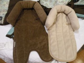 GRACO Pedic SNUGRIDE 22 Infant Car Seat COVER Circle Pattern w/ extras