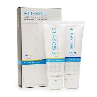 Go SMiLE AM Energy and PM Tranquility Luxury Toothpaste Duo 7 oz