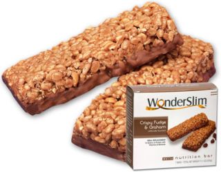 Wonderslim Fudge Graham Crispy Protein Diet Bars