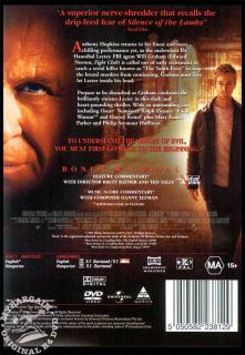 dvd for r2 4 red dragon anthony hopkins edward norton